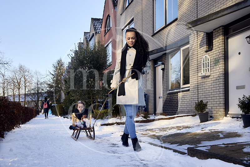 Fotoshoot Almere in de sneeuw 3