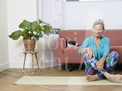 Beeldbankshoot sporten in en om het huis