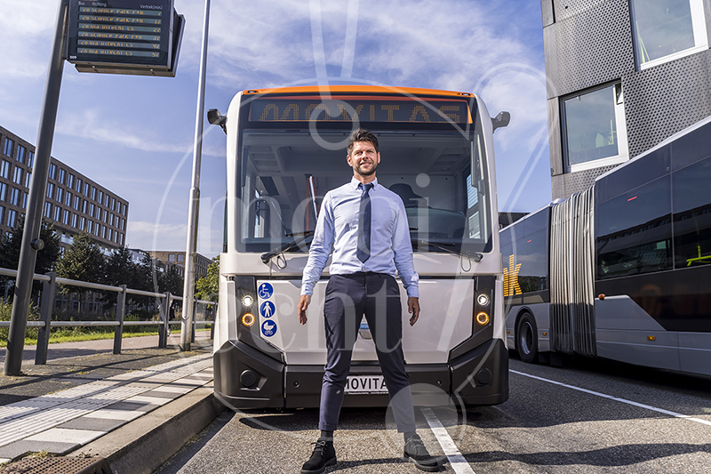 Foto - en videoshoot elektrische stadsbus 1