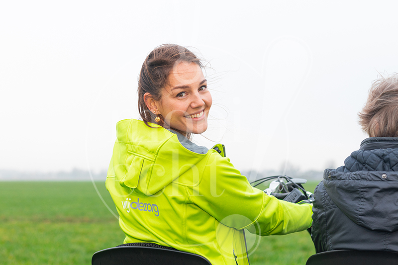 Fotoshoot ouderen op duofiets 2