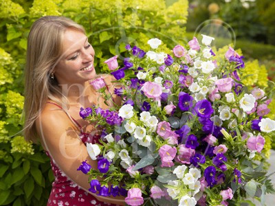 Fotoshoot bloemen