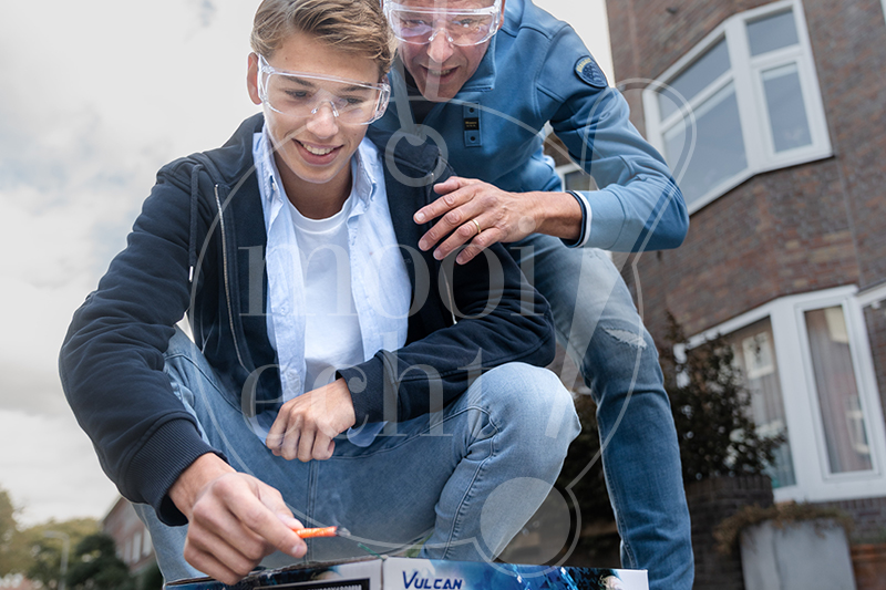 Fotoshoot vuurwerk afsteken 2