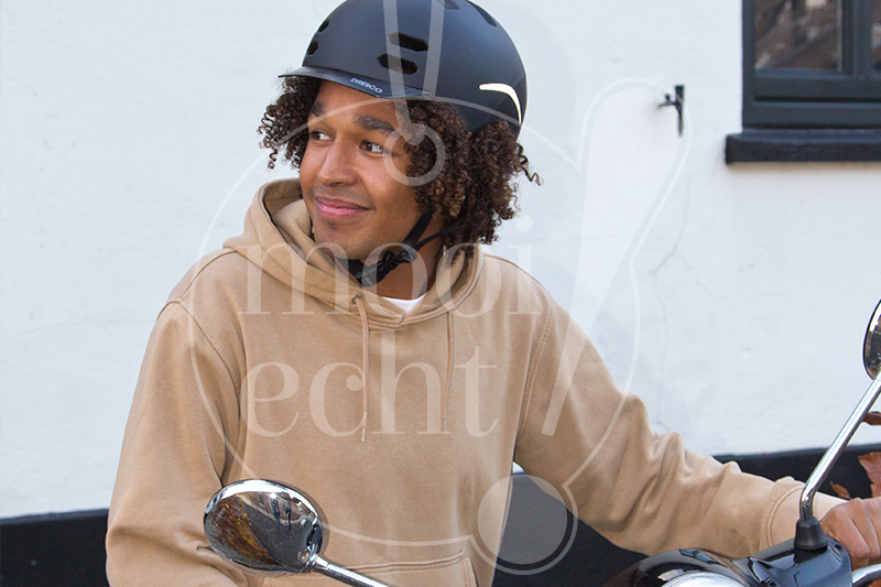 Fotoshoot voor fietshelmen 1