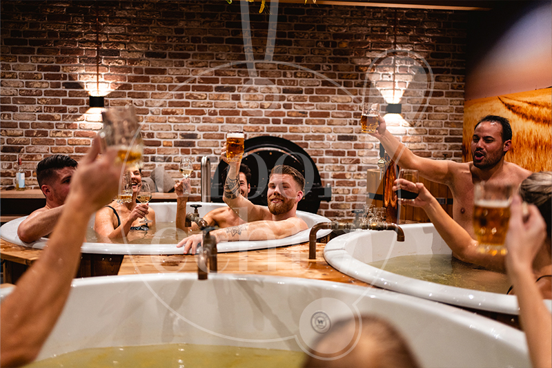 Fotoshoot bij een bierspa 1