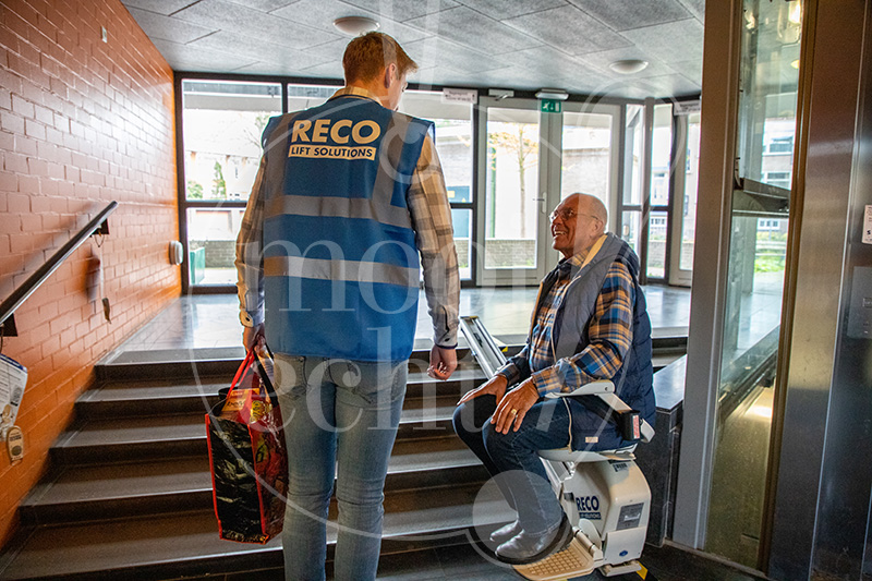 Fotoshoot tijdelijke personenliften 2