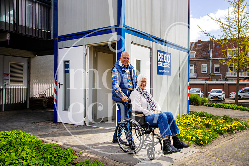 Fotoshoot tijdelijke personenliften 4