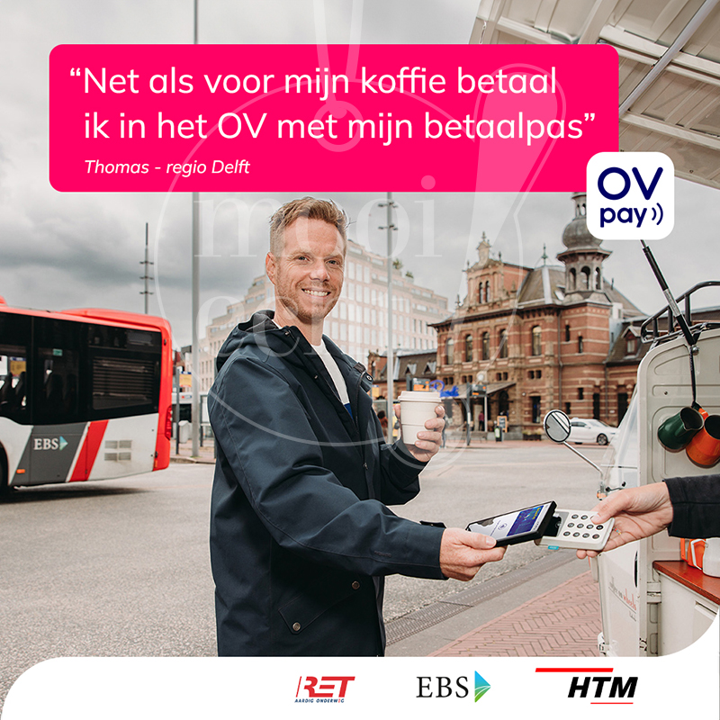 Fotoshoot lokale campagne stimuleren gebruik OVpay 1