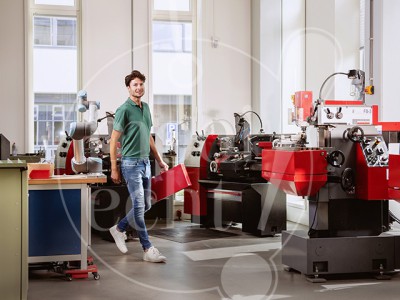 Fotoshoot van interessegebieden voor opleidingen