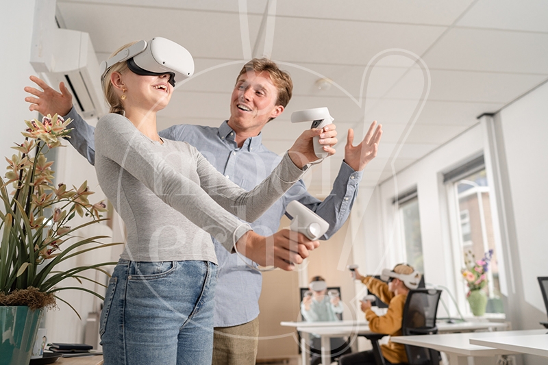 Fotoshoot wiskunde leren met virtual reality 3