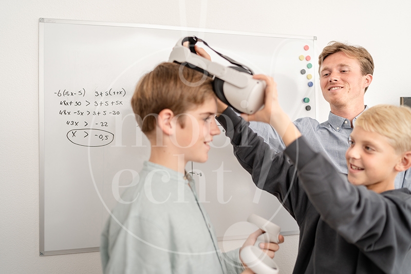 Fotoshoot wiskunde leren met virtual reality 5