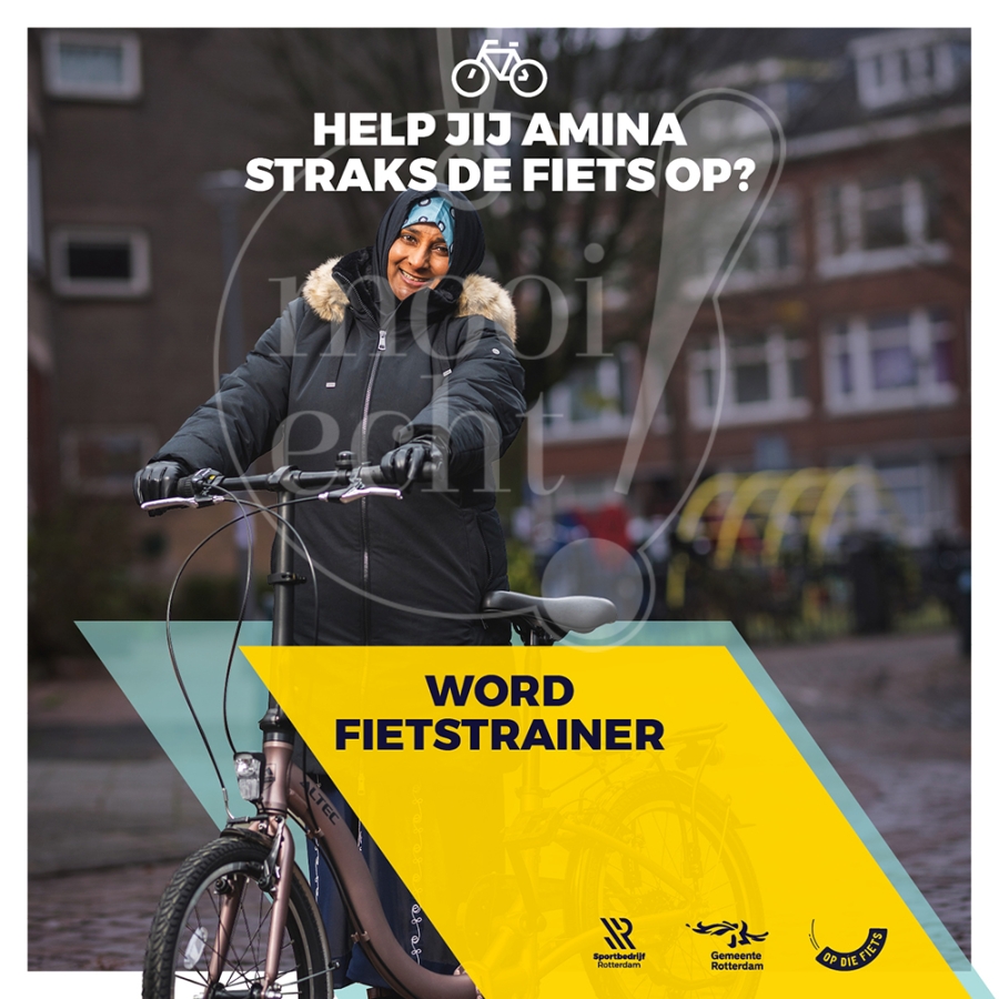 Fotoshoot campagne fietslessen 2